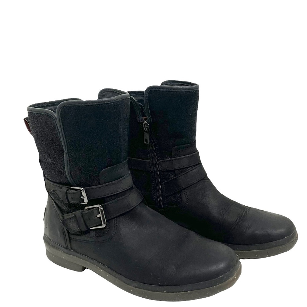 UGG Simmens Motorcycle Booties, Size 9